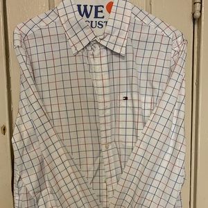 Tommy Hilfiger Striped Button Up Shirt